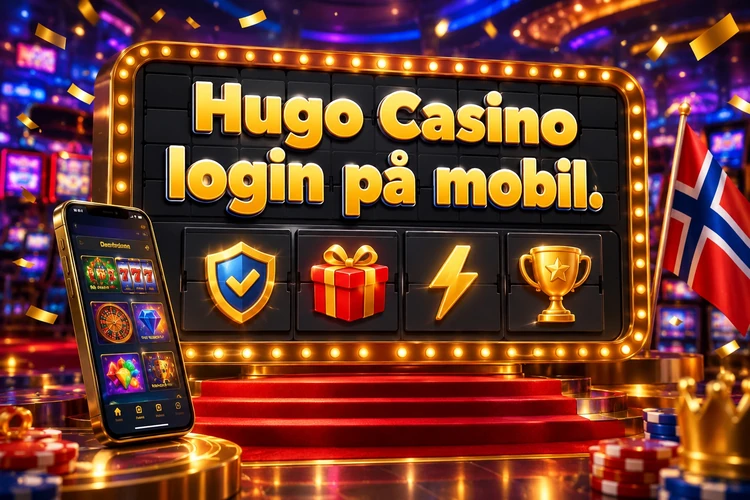 Hugo Casino login på mobil